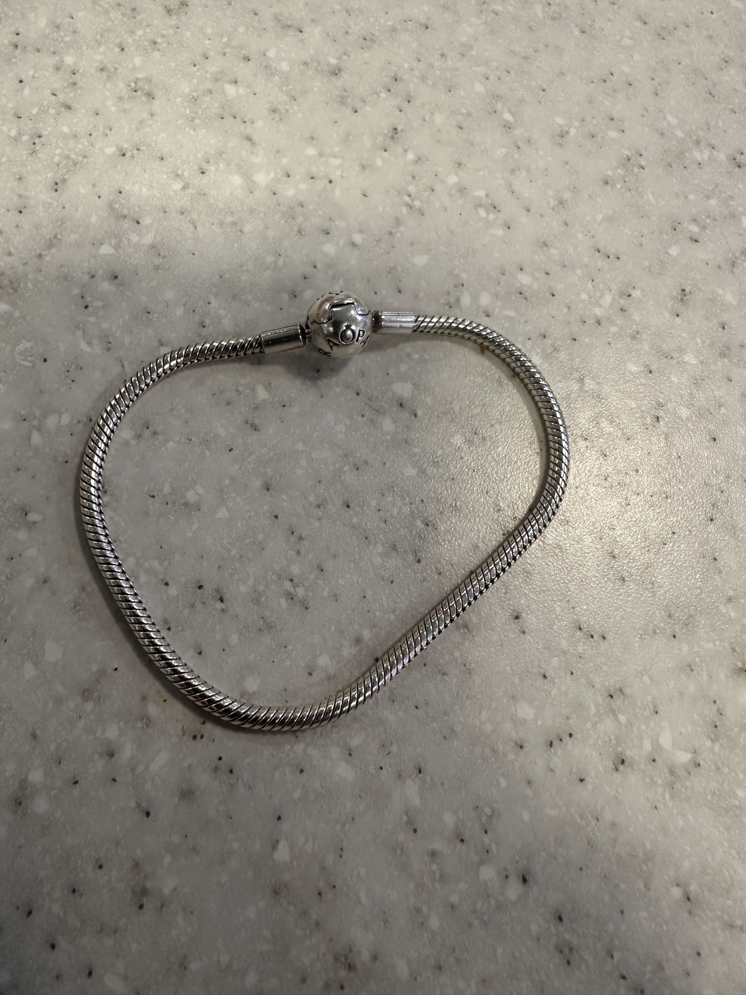 Pandora snake Chain Bracelet (No charms)