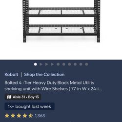 Heavy Duty Garage Shelving