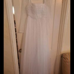 New Wedding Dress Lace Size 8