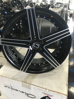 Package deal wheels and tires