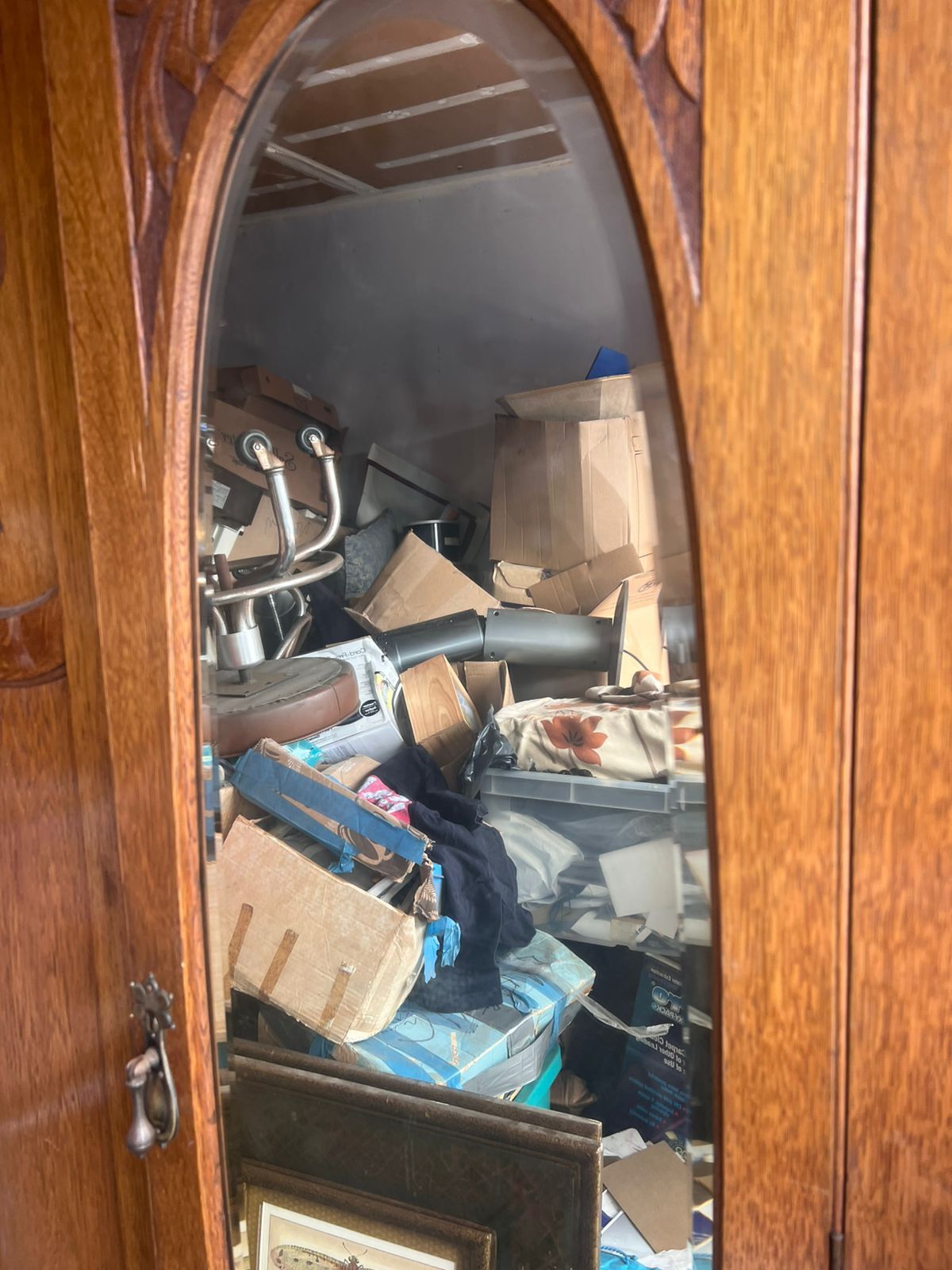 Wardrobe Mahogany wood 1900s