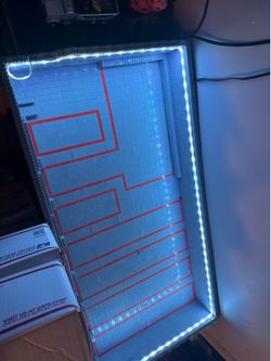 Custom Lego garage with lights