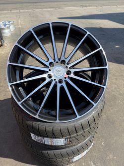 20” LUXURY WHEELS AND TIRES