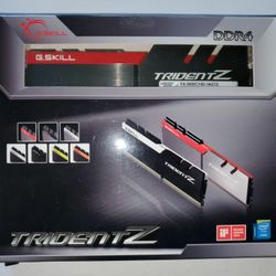 ✔ G.SKILL TridentZ 16GB (2x8GB) 3600MHz *B-Die* -CL15- (F4-3600C15D-16GTZ) DDR4 PC4-28800 Desktop RAM Memory