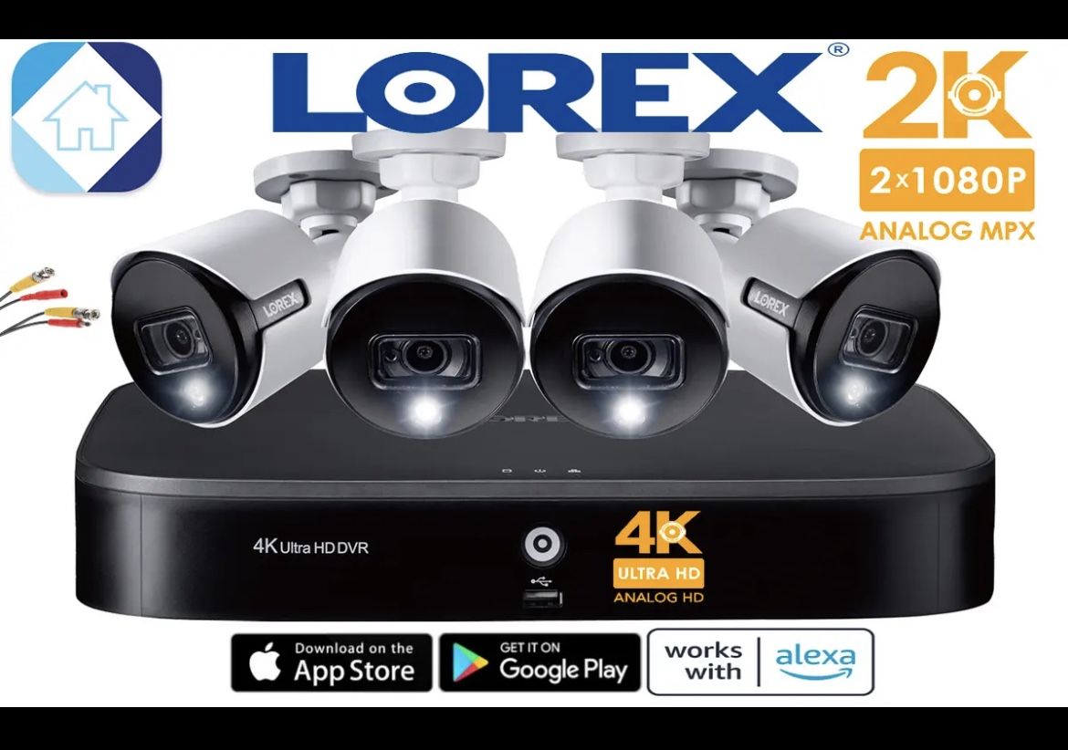 Lorex Smart 4K  Camera Security System