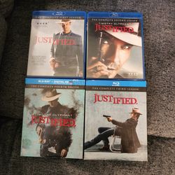 Justified Seasons 1-4 Blu-ray 