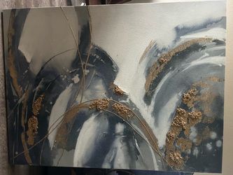 Blue Canvas Art