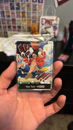 Sealed Luffy DON!! Your turn promo cards