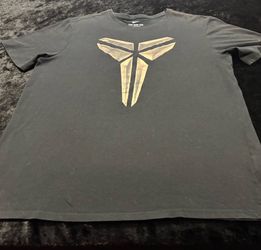 Mens XL Y2K Nike Kobe Bryant Black Mamba Logo Tshirt