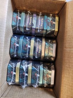 Pokemon cards - Triple whammy tins