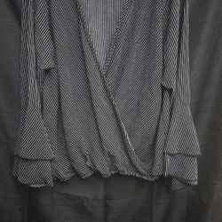 3x Black With White Stripes Shirt