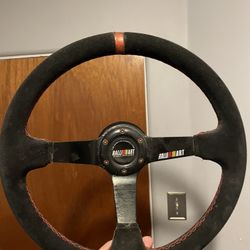 3 Spoke Ralliart Steering Wheel
