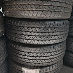 255/70/18 Set Of 4 Tires Goodyear 95% Tread Life Installed And Balanced Set De 4 Llantas Goodyear Como Nuevas