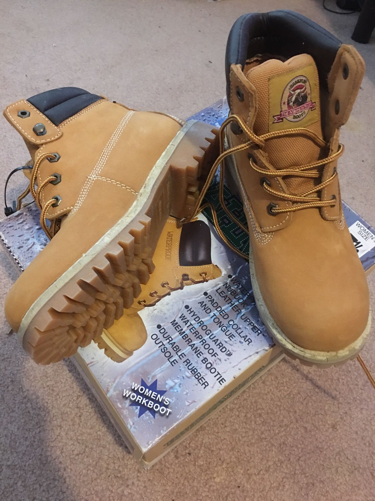 Working Boots size 7 1/2