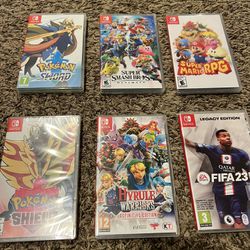 My Nintendo Switch Games. Prices Below in Description!! Shoot Me Offer!