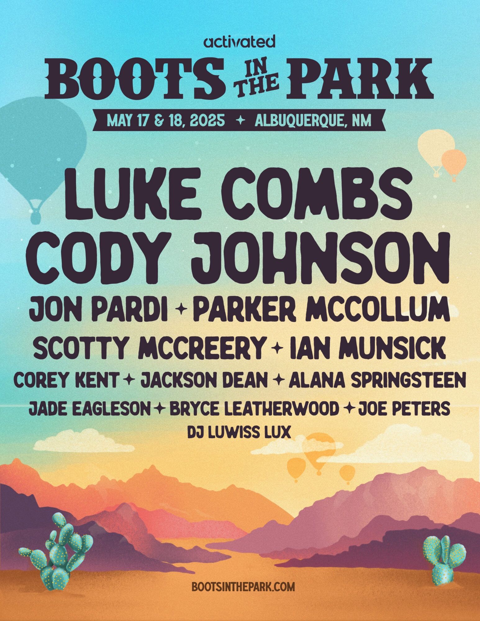 VIP Tickets To Boots In The Park New Mexico