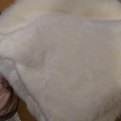 Ivory Faux Fur