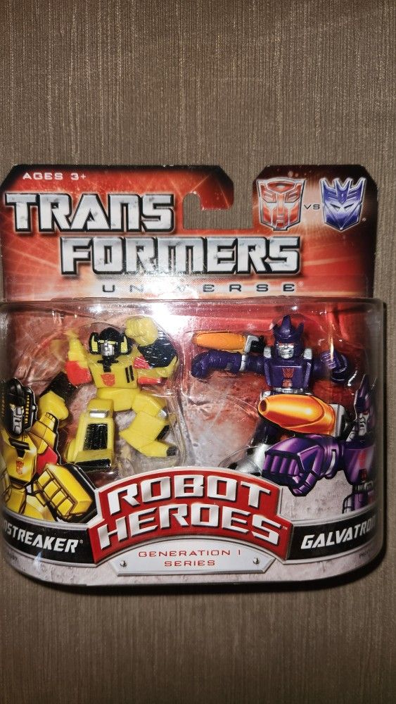 2007 Transformers Robot Heroes Sunstreaker And Galvatron