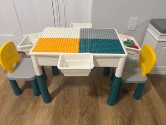 Toddler Activity Table and Chairs.