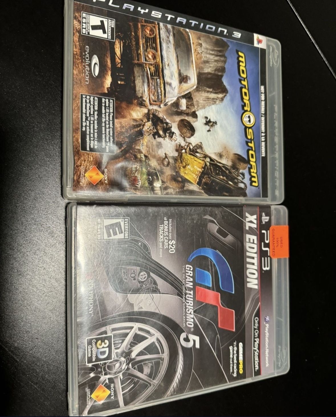 GRAN TURISMO 5 And Motor Storm