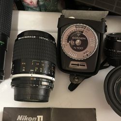 Nikon Fm Chrome Camera 