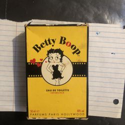 Betty Boop Vintage Perfume New 