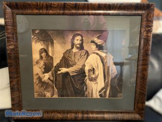 Vintage Print or Lithograph of Jesus