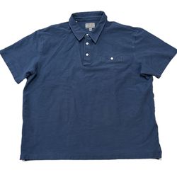 Jachs New York Men’s Casual Pocket Blue Polo Shirt Size XXL/TTG 123913