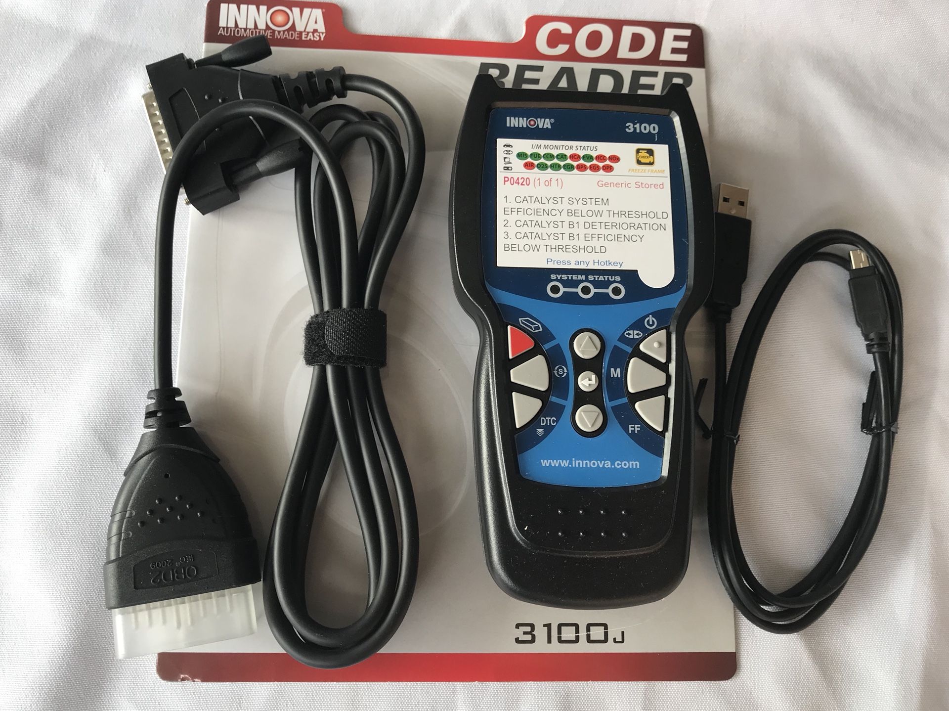 Scaner innova new obd 2 ABS -SRS 96-2017