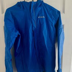 NWOT Columbia rain jacket/windbreaker - youth Large 