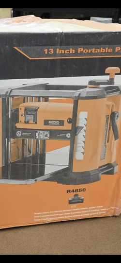 Ridgid 13" thickness Planer