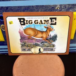 Big Game Hunting Sign Mancave Garage