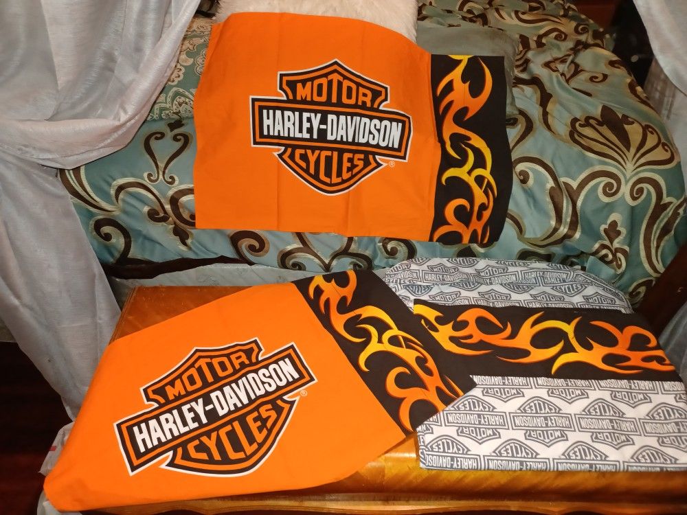 Harley Davidson  Sheet Set Full Size