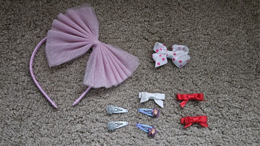 Girls Bows And Clips