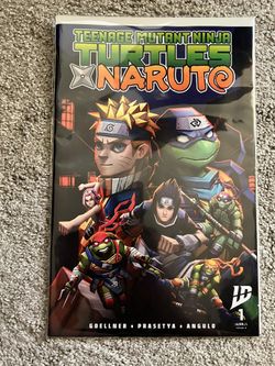Naruto x Ninja Turtles Custom Made Comic Book