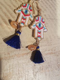 Hamsa Hand Earrings