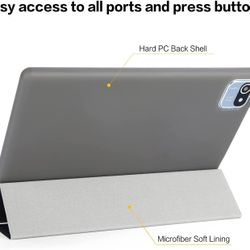 10 Inch Android Tablet Case for 10 Inch Android Tablet Tablet Covers with Soft Material Back Black