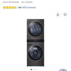 LG Washer and Dryer 