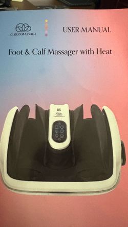 FREE-Massager with heat. Foot and calf. With remote.