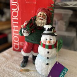 Clothtique Santa Collection *Winter Pal # 713216