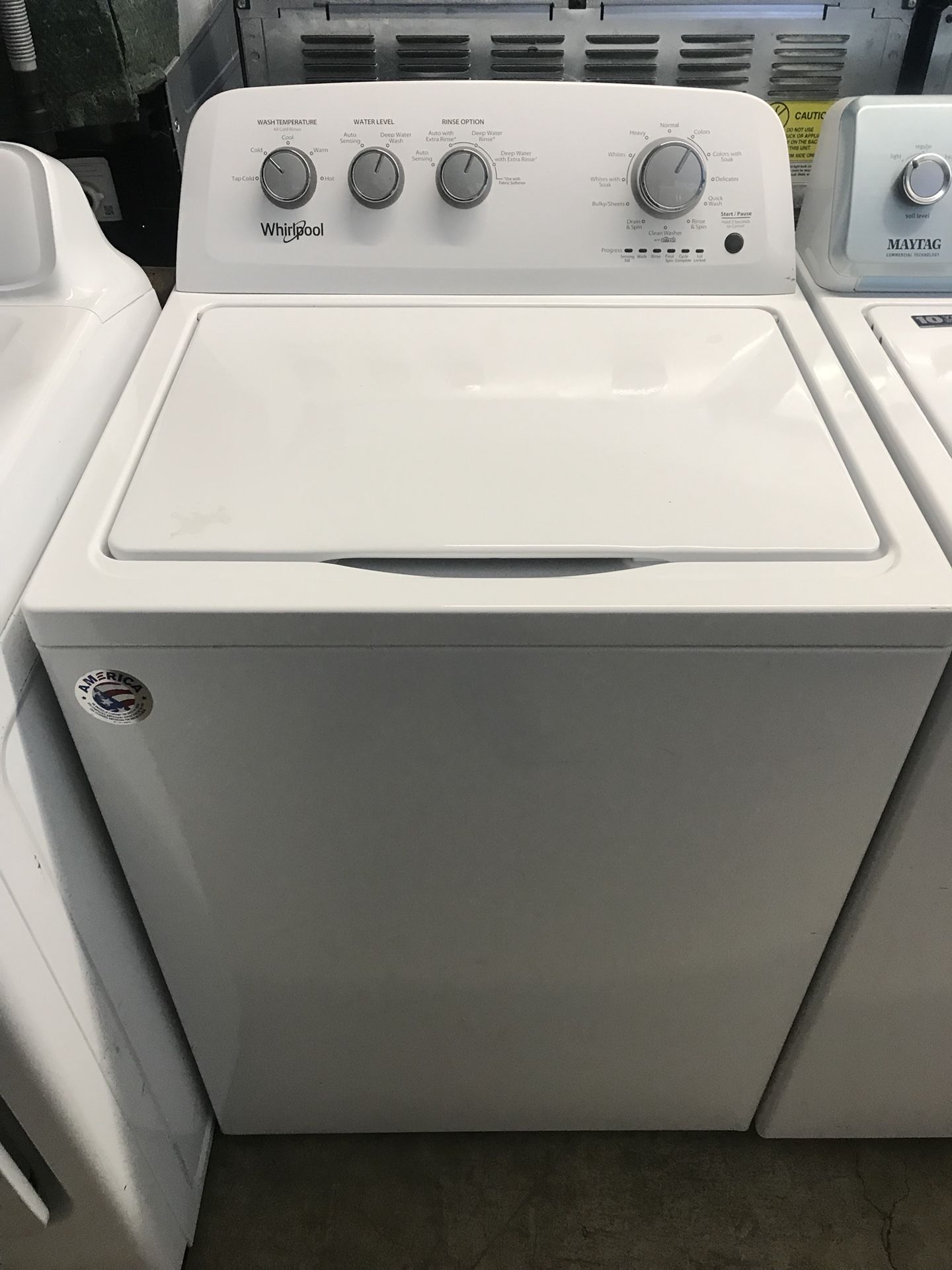 NEW WHIRLPOOL WASHER -$25 down payment with payments as low as $35.00