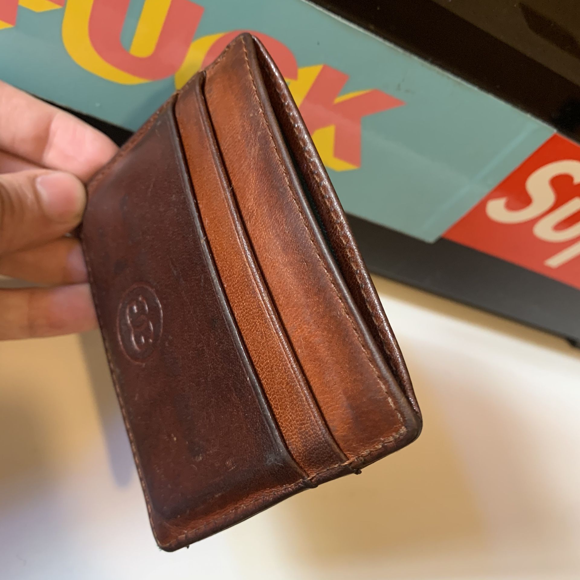 Golfwang Leather Card Wallet