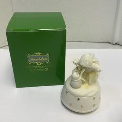 Dept 56 Snowbabies “A Little Holiday Magic” Music Box “Let It Snow” F(contact info removed) New