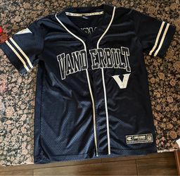 Vanderbilt Baseball Jersey Black / Gold