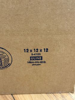 12x12x12 boxes  - Qty 21