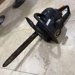 Poulan Pro 21” Chainsaw – New Chain – Serviced – Ready to Work