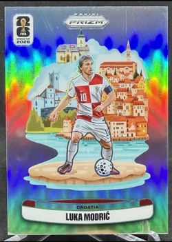 2026 Panini Prizm Fifa World Cup - National Landmarks Luka Modric #5