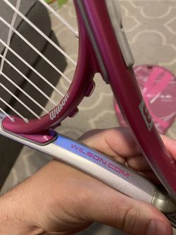 Wilson HOPE Breast Cancer Awareness Tennis Racquet Bag Pink