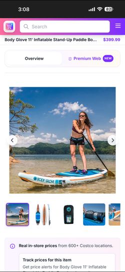 Body Glove 11' Inflatable Stand-Up Paddle Board