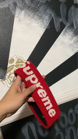 supreme headband (RED)